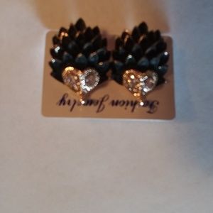 Hedgehog fashion earrings